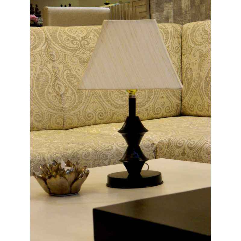 Tucasa Table Lamp with Square Shade, LG-541, Weight: 300 g