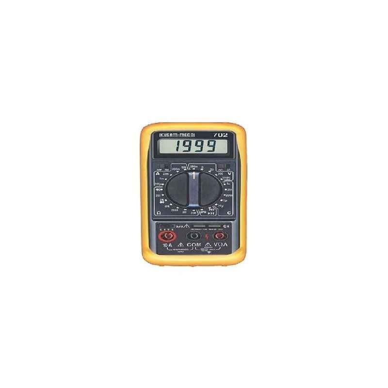 Kusam Meco 702 Digital Multimeter (AC Voltage Range 200 mV to 750 V)
