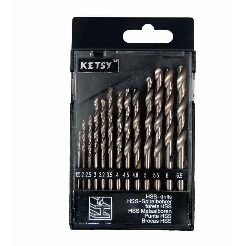 Ketsy 13 Pieces Drill Bit Set, 884