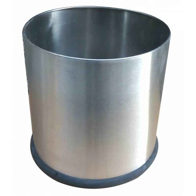 SBS 7 Litre Steel Plain Planter Bin, Size: 203x203 mm