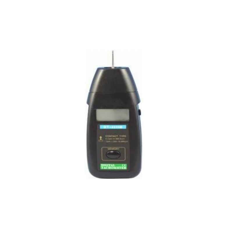 Mextech DT-2235 Digital Tachometer, Range: 0.5-19999 rpm