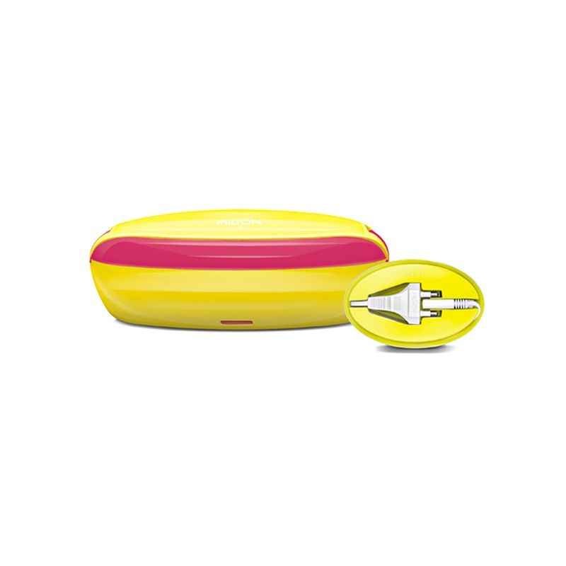 Milton Slimtron Electron 2 Container Red & Yellow Lunch Box, M1019-MSTP-04
