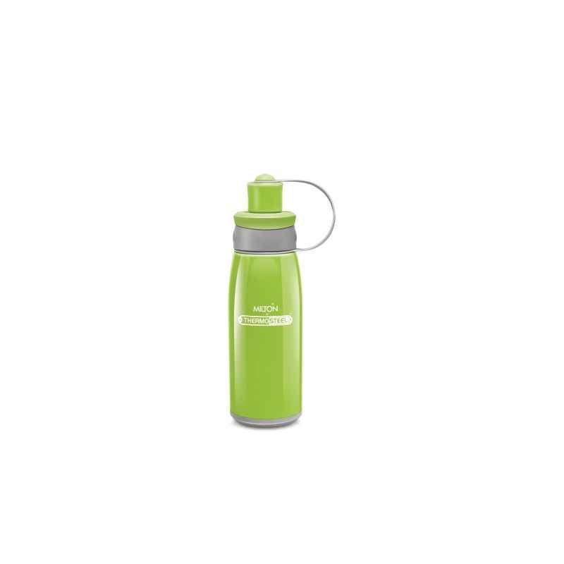 Milton Thermosteel Bravo 400ml Green Water Bottle, M1118-MTBG-40