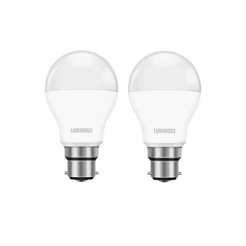 Luminous Shine Pro 9W B22 Cool Daylight LED Bulb, TLM0PDB2RCD09 (Pack of 2)