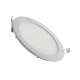 EcoWhite 3W Cool White Round Slim Panel Light, EWDSL3R (Pack of 2)