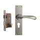 Plaza Econ Stainless Steel Finish Handle with 200mm Pin Cylinder Mortice Lock & 3 Keys