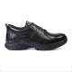 Rich Field SGS1125BLK Low Ankle Black Leather Steel Toe Safety Shoes, Size: 7