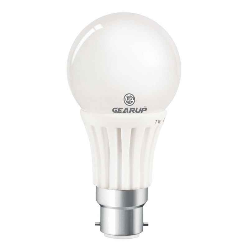 Gear UP 7W B-22 LUX-urious LED Bulb (Pack of 2)