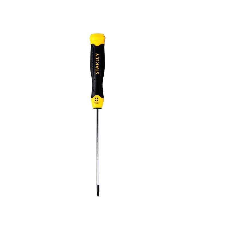 Stanley PH2x100mm Chrome Vanadium Cushion Grip Phillips Screwdriver, STMT60809-8