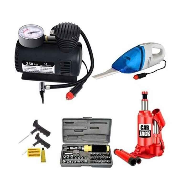 Homepro Portable Multicolour Car Jack Kit