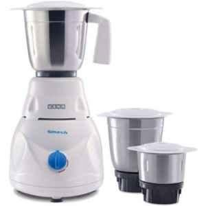 Usha MG 3771 750W Copper Motor White Mixer Grinder with 3 Stainless Steel Jars