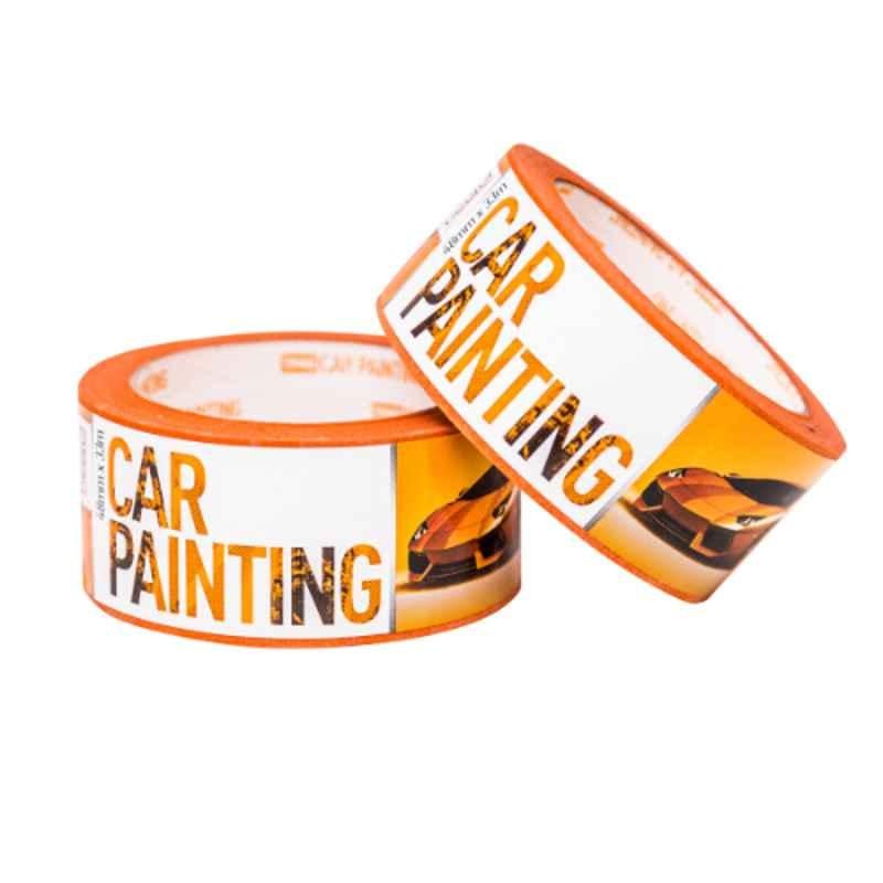 Beorol 48mmx33m Crepe Paper Orange Car Painting Masking Tape, AK48