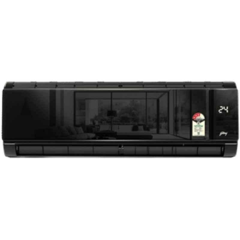 Godrej 1.6 Ton 3 Star Black Inverter Split AC, 1.6T HIC 19M3TG SA IOT4