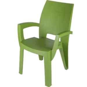 Supreme Villa Mehndi Green Plastic & Polypropylene Outdoor Chair (Pack of 4)