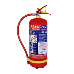 Safe Pro 2kg 90% MAP ABC Stored Pressure Type Fire Extinguisher, SPF-2ABC