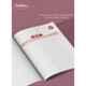 Target Publications Regular 172 Pages Orange Ruled Single Line Small Notebook (Pack of 6)