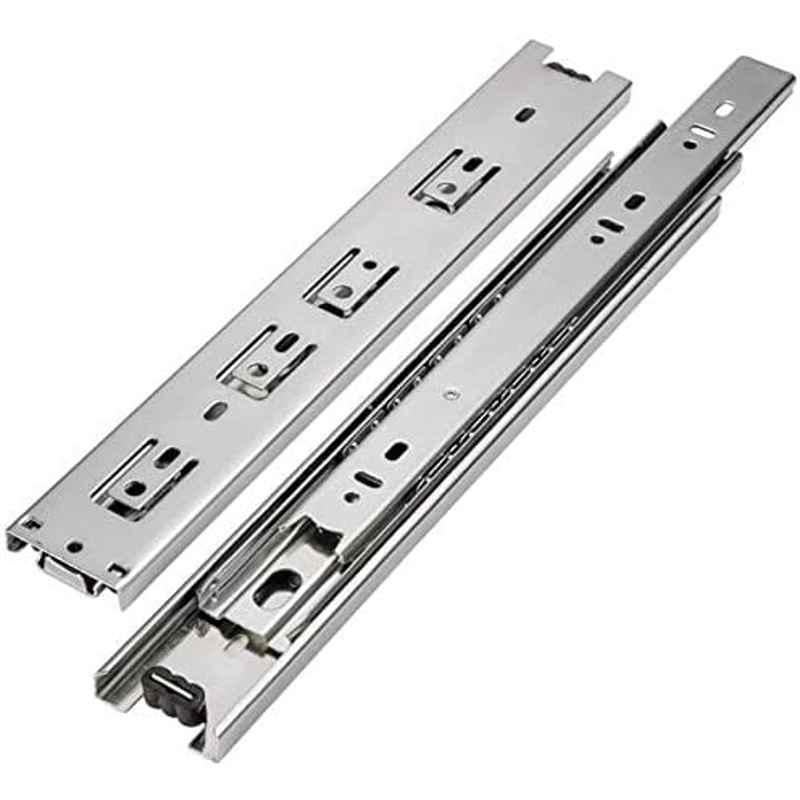 Abbasali 24 inch Steel Ball Bearing Drawer Runner Cabinet Rail For Computer Table Clothing