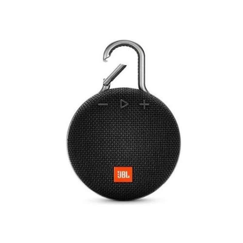 JBL Clip 3 3.3W Black Bluetooth 4.1 Portable Speaker