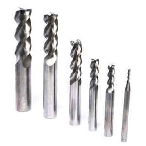 Hagg 5 Pcs Aluminium End Mill Set