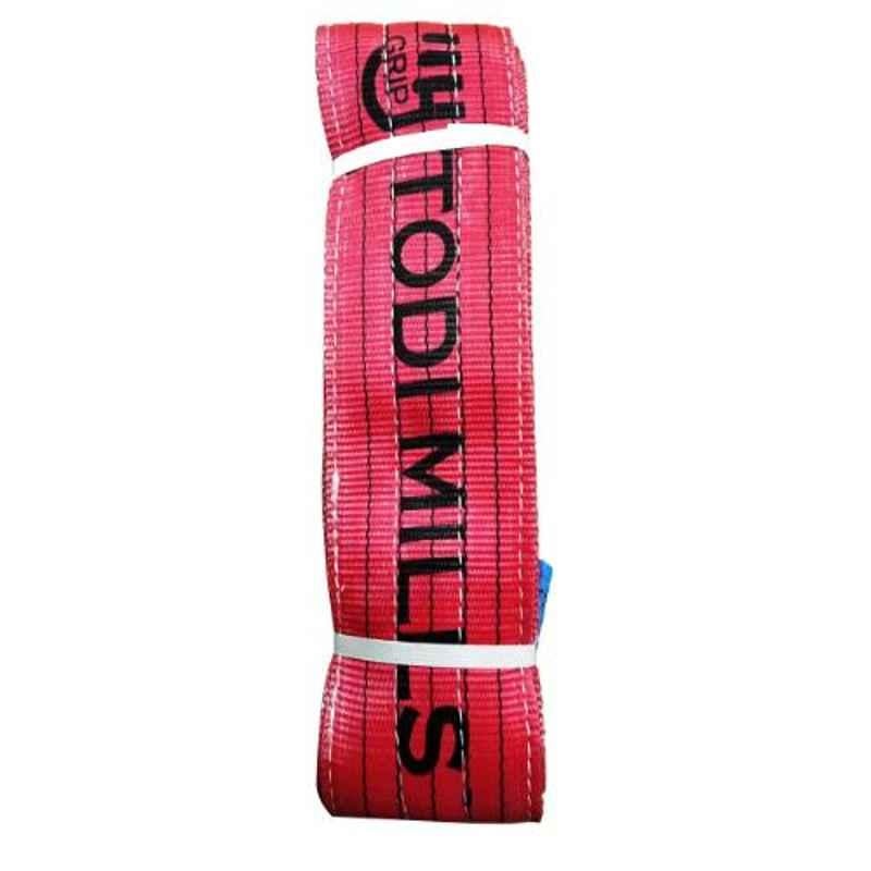 Grip 125mm 5 Ton 6m Red Polyester Sling