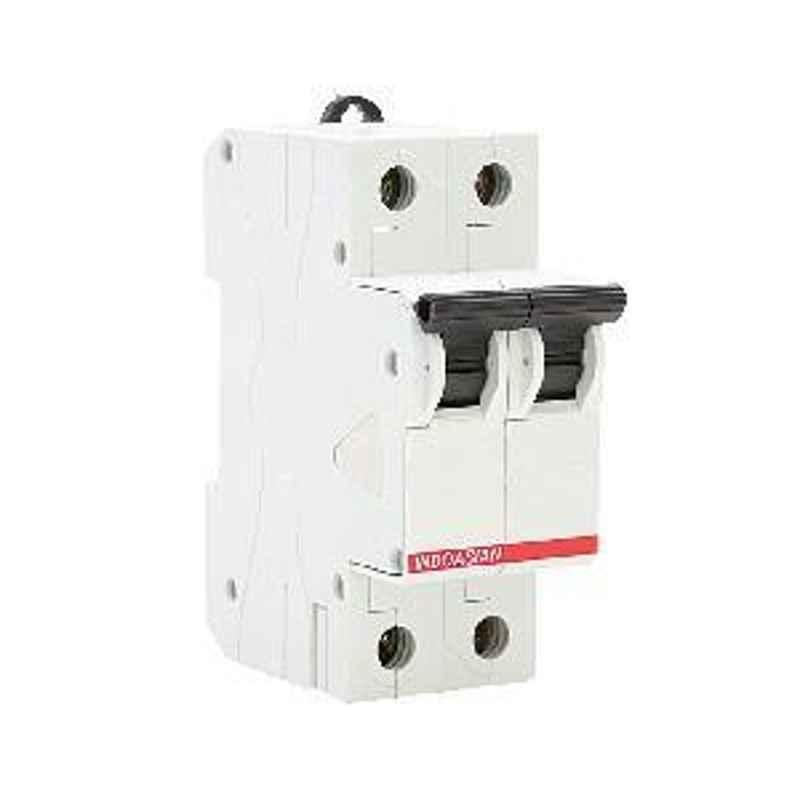 Indoasian 40 A Double Pole B Curve Optipro Miniature Circuit Breaker