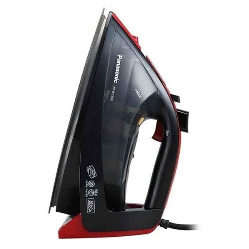 Panasonic 2600W 350ml Red Ceramic Steam Iron, NIJWT960