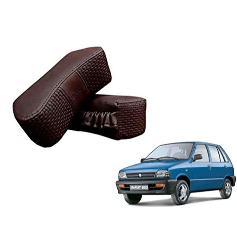 Kozdiko 2 Pcs Memory Foam Cola Neck Rest Cushion Pillow Set for Maruti Maruti 800