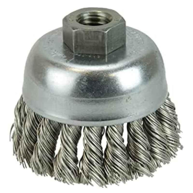 M14x125mm Twisted Knoted Cup Brush