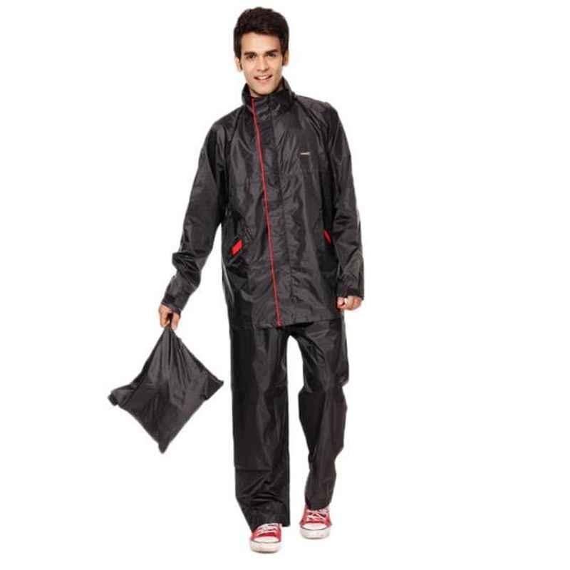 Versalis Desire Assorted Colour PVC Raincoat, Size: M
