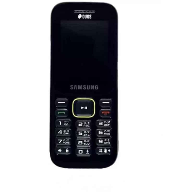 Samsung 5.08cm 208MHz 2G 800mAh Black Feature Phone, Guru Music 2