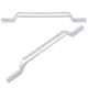 Atom 207 8 inch Chrome Plated Zinc Cabinet Pull Handle (Pack of 6)