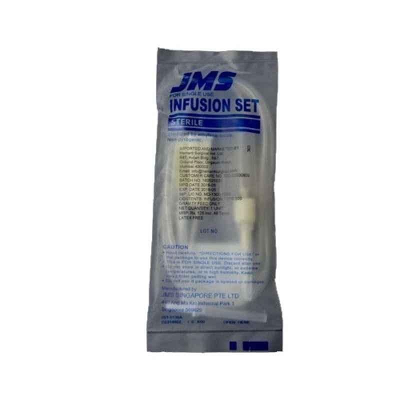 JMS 125cm PVC Infusion Set (IV Set) (Pack of 50)