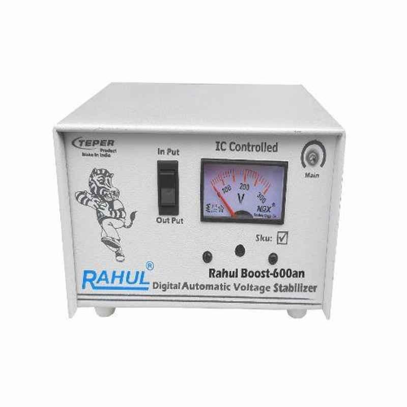 Rahul Boost 600AN 100-280V 600VA Single Phase Automatic Voltage Stabilizer
