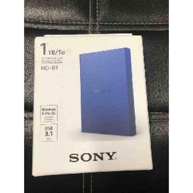 Sony Hard Disk 3.1 Usb....1 Tb...Blue Hard Disks