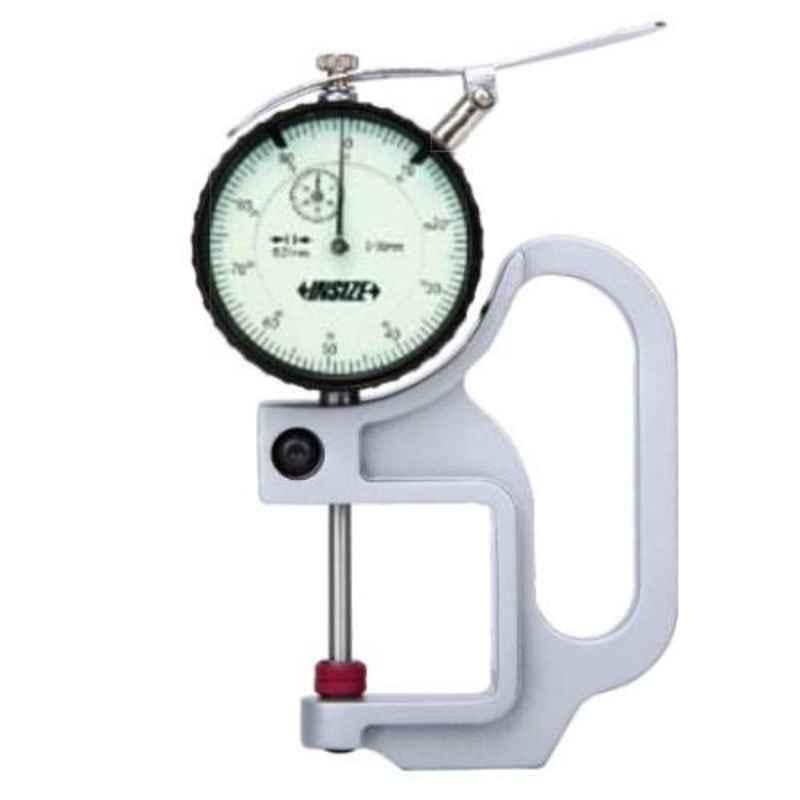 Insize 0-30mm 0.01mm Flat Tips Spherical Thickness Gauge, 2366-30B