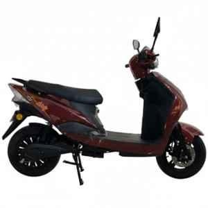Amo Electric Bikes 25kmph 60V Lead Acid Pinkish Red Electric Scooter, Running Range: 70 km in 1 Charge, Feisty LA