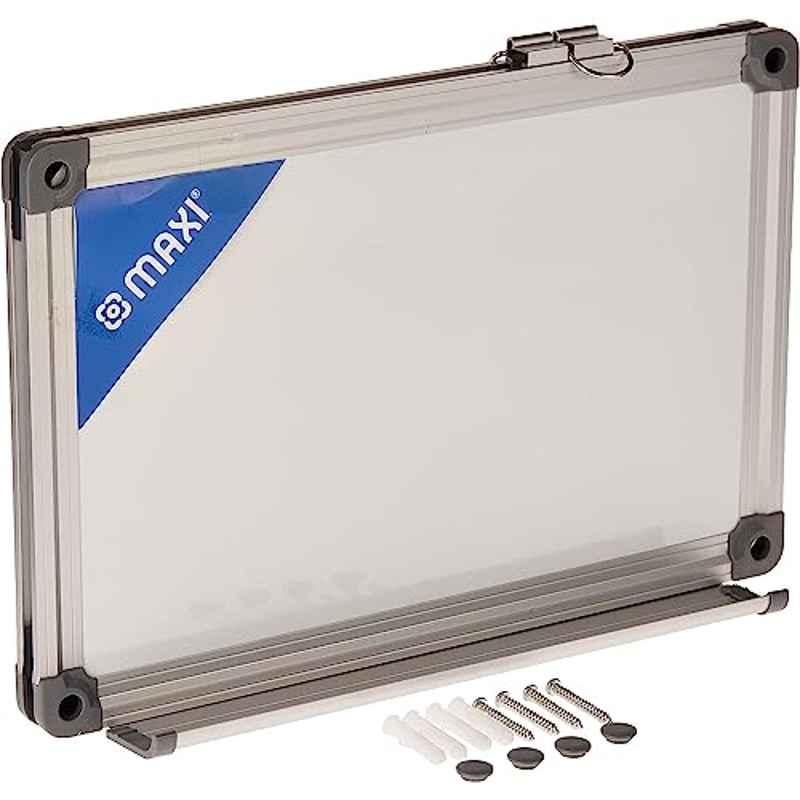 Maxi 20x30cm Aluminium Framed Single Sided Magnetic Whiteboard
