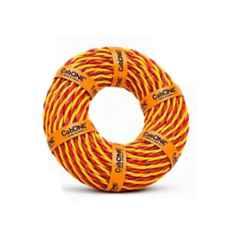 CabONE 14/76 Red & Yellow 2 Core PVC Insulated Twisted Flexible Copper Cable, Length: 45 m