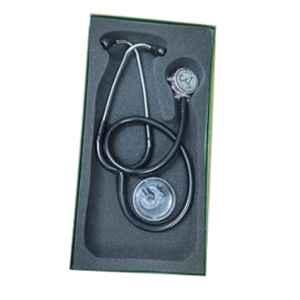 Forgesy PVC Black Tube Acoustic Stethoscope for Medical Students & Doctors