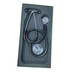 Forgesy PVC Black Tube Acoustic Stethoscope for Medical Students & Doctors