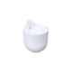 Blume Bubble 5.7 inch Plastic White Hanging Planter, BBS-WT-6 (Pack of 6)
