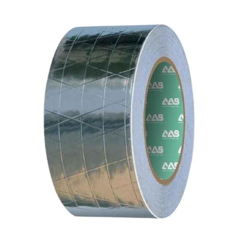 Apac Reinforced Aluminium Tape, 48 mmx50 Yards, Silver, 12 Rolls/Pack