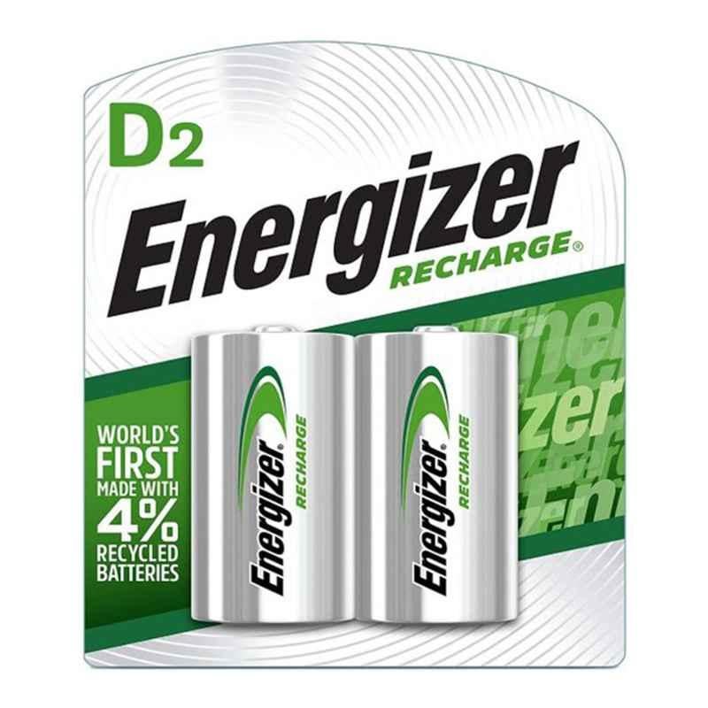 Energizer D Rechargeable Battery (Pack of 2)