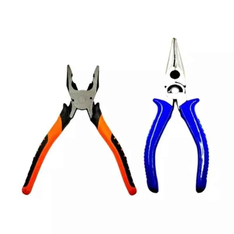 Sky Blue 2 Pcs 7.8 inch Lineman Plier Combo, SBE_PLIER_COMBOS_COMBO_570