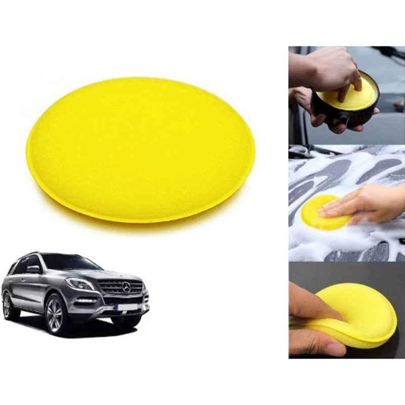Auto Pearl Polyurethane Beige Washing & Waxing Polish Foam Sponge for ML250
