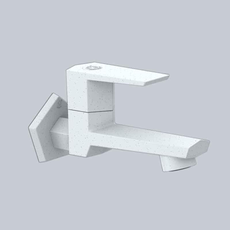 RN G20 15mm PTMT Marble Foam Flow Long Body Bib Cock with Flange (Pack of 1)