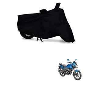 Kozdiko Matty Black Bike Body Cover for Honda Livo, kozd_21350