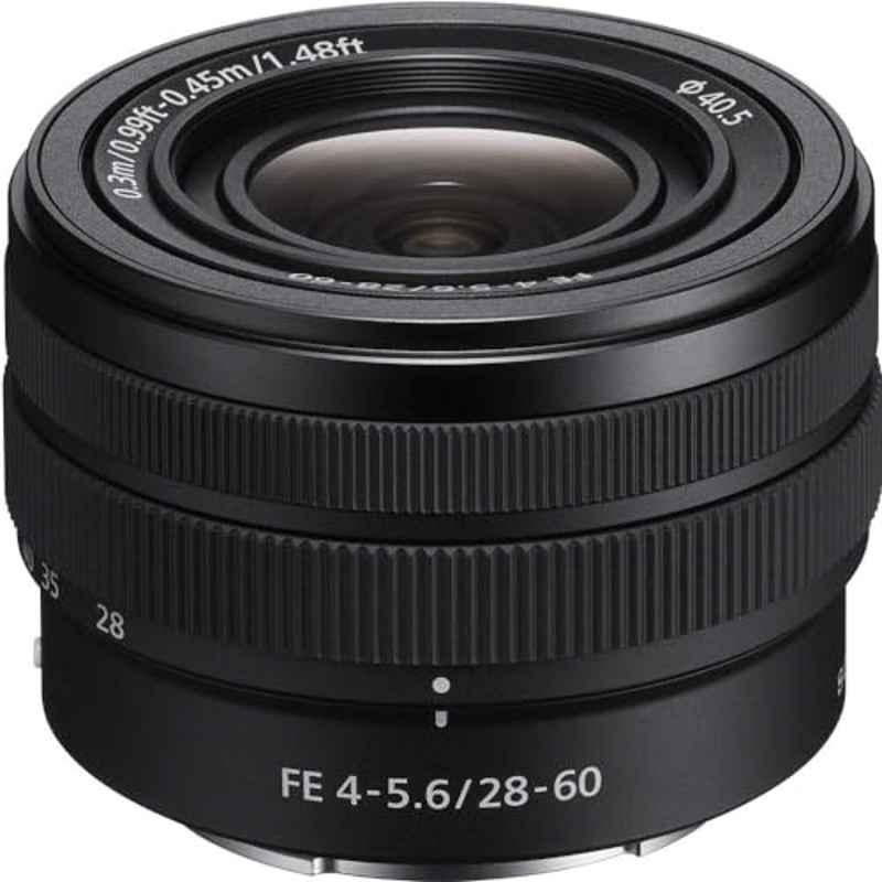 Sony SEL2860 28-60mm F4-5.6 Full-Frame Compact Zoom Lens for Sony Alpha Mirrorless Camera, SEL2860/C SYX