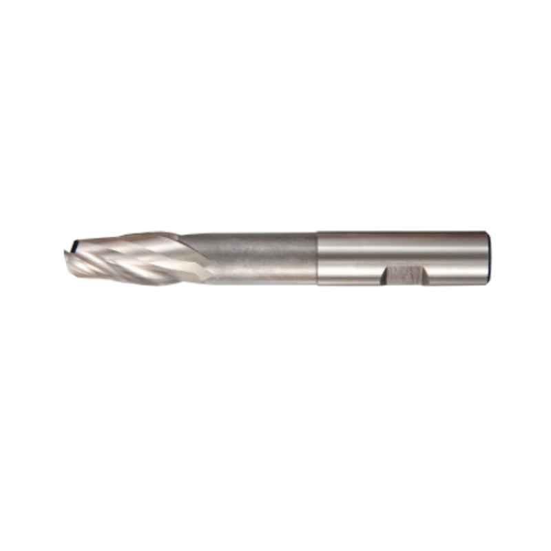 Presto 31216 6mm HSCo Long Series Flatted Shank ISO Slot Drill, Length: 75 mm