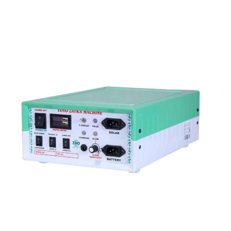 Toyo 8kV Single Phase Solar Fence Zatka Machine with Digital Display for 30 Acre Agricultural Farms
